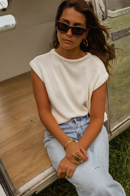 White Kathia Sweater