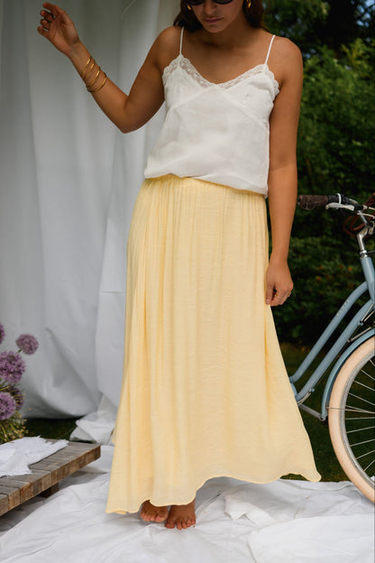 Yellow Augusta Skirt