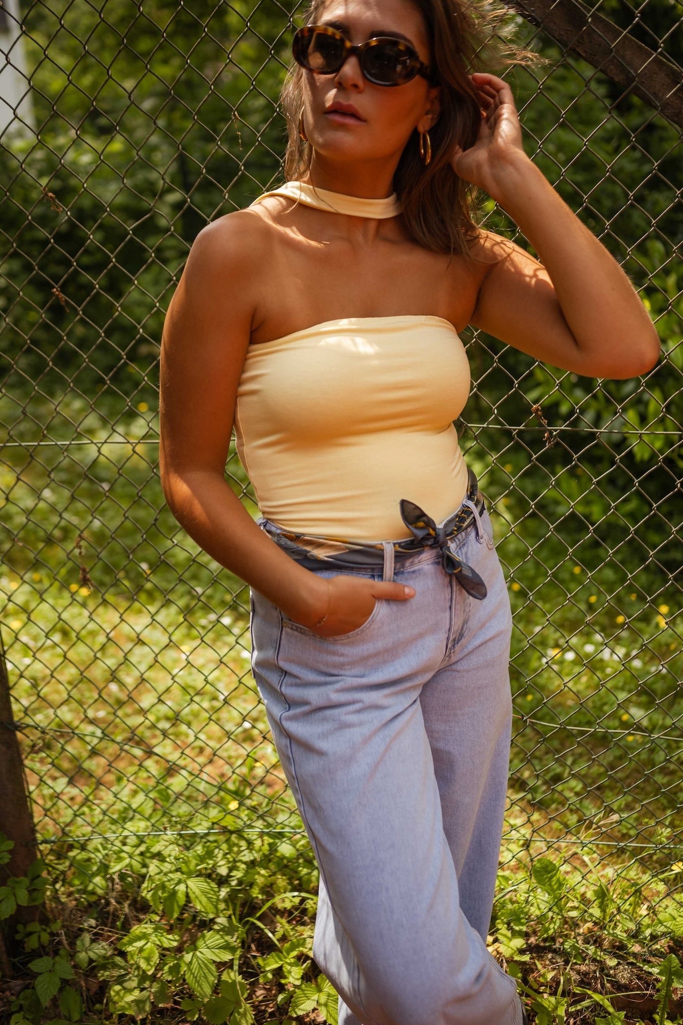Yellow Calie Top