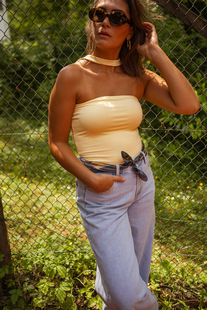 Yellow Calie Top
