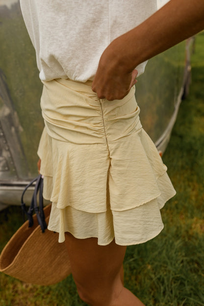 Yellow Giulia Skirt