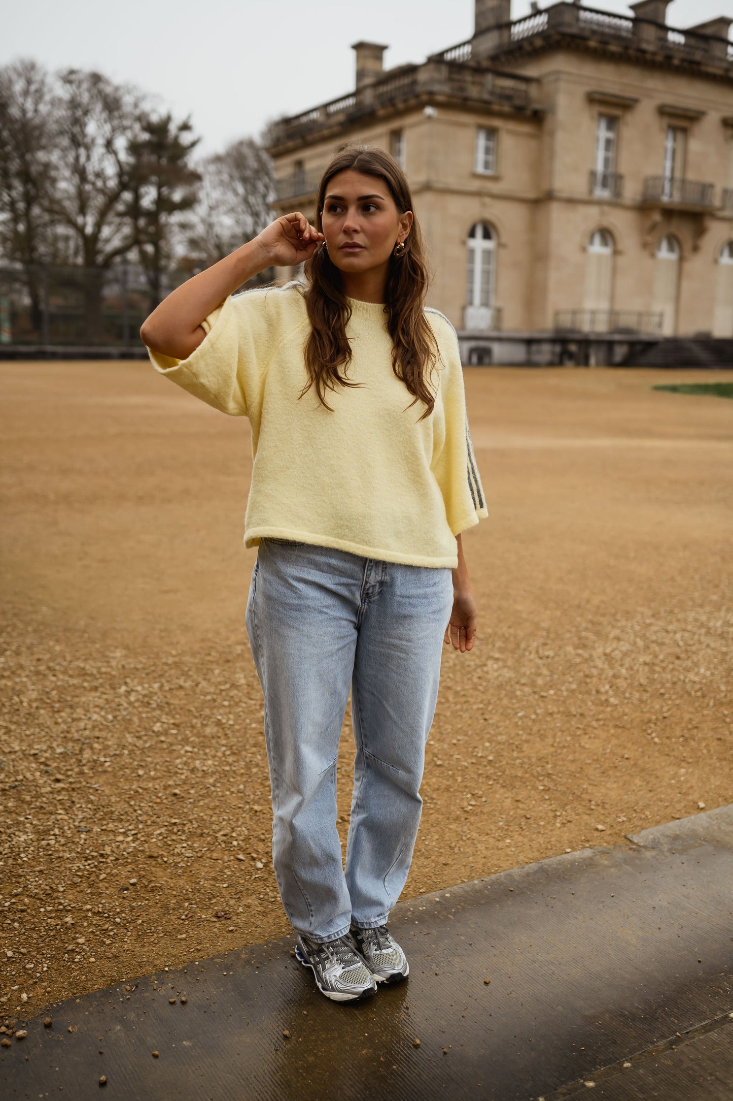 Yellow Larry Sweater