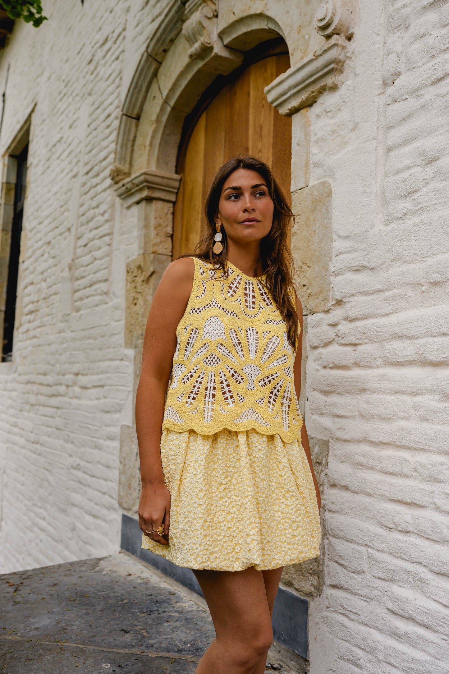 Yellow Leonie Skirt