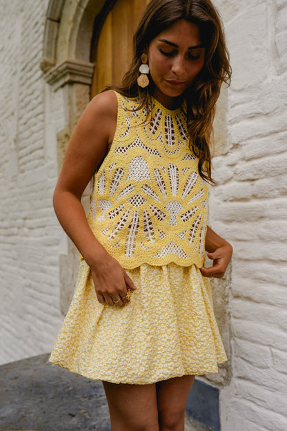 Yellow Leonie Skirt
