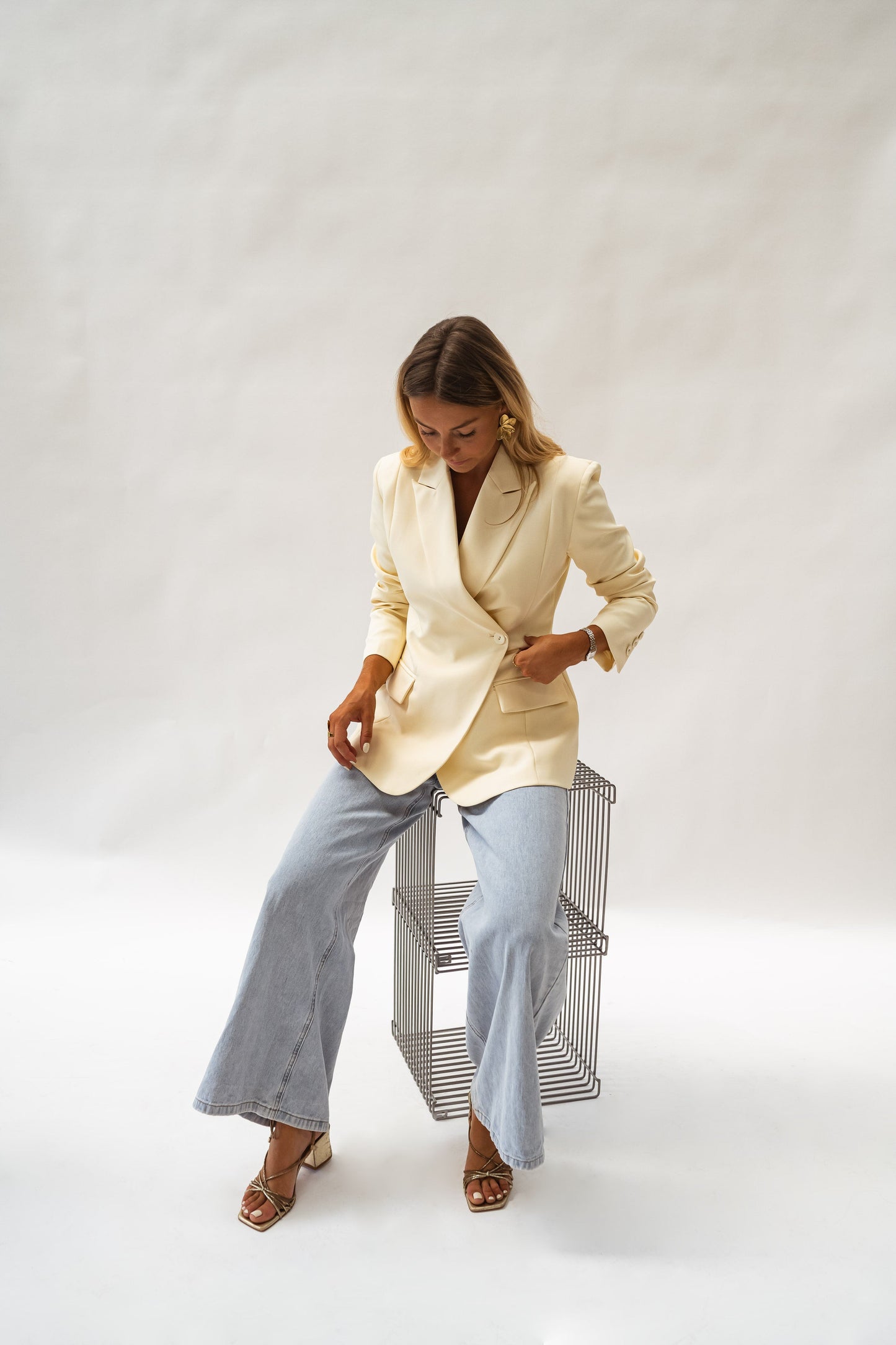 Yellow Maily Blazer