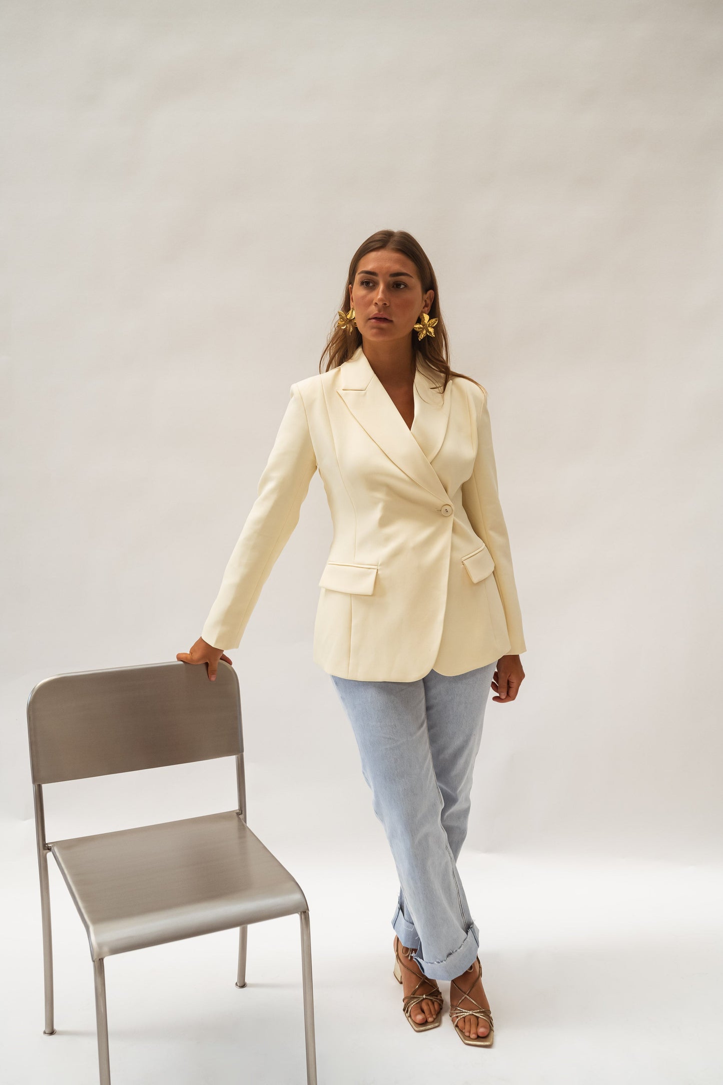 Yellow Maily Blazer