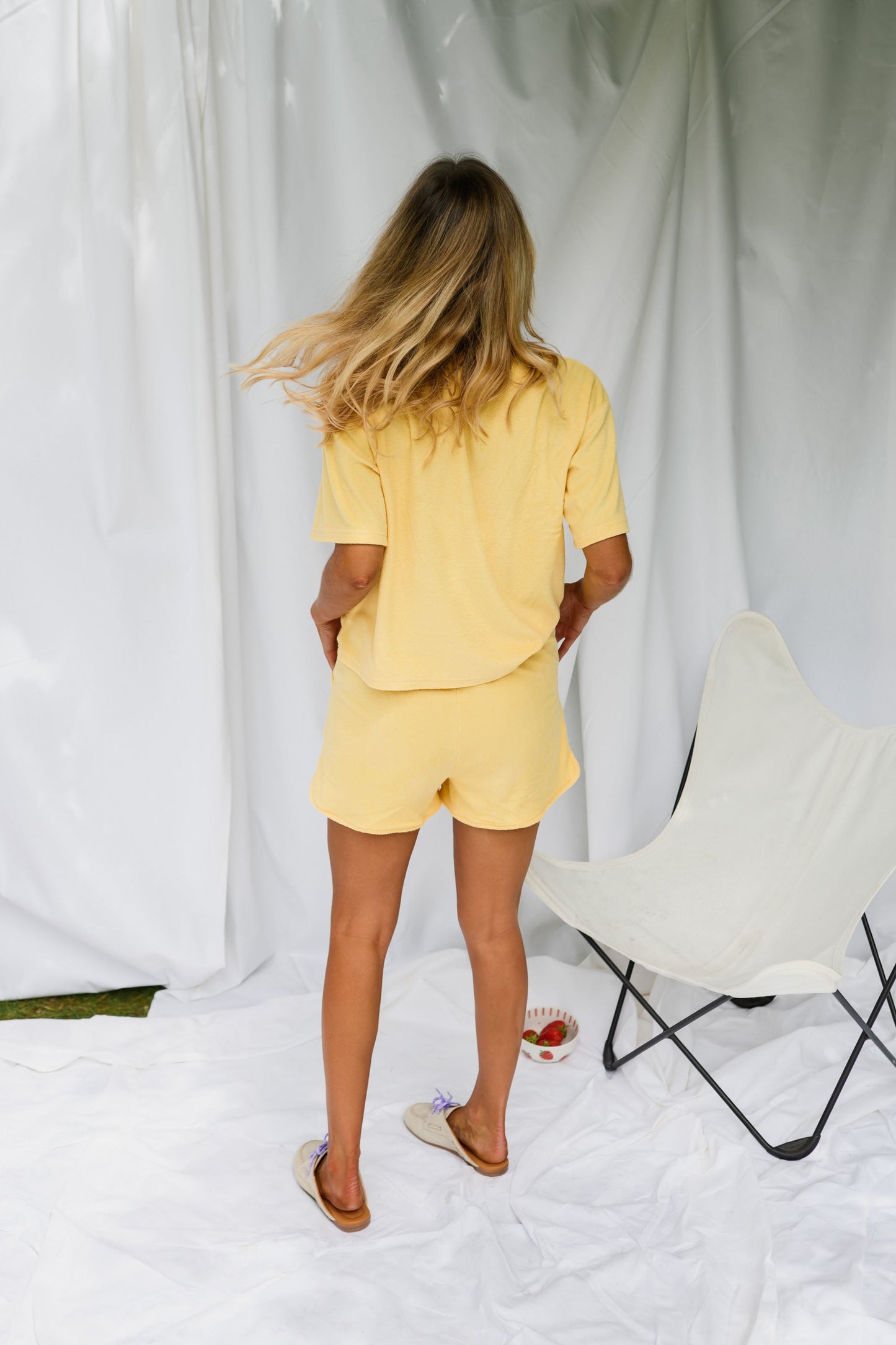 Yellow Terry Joan Set